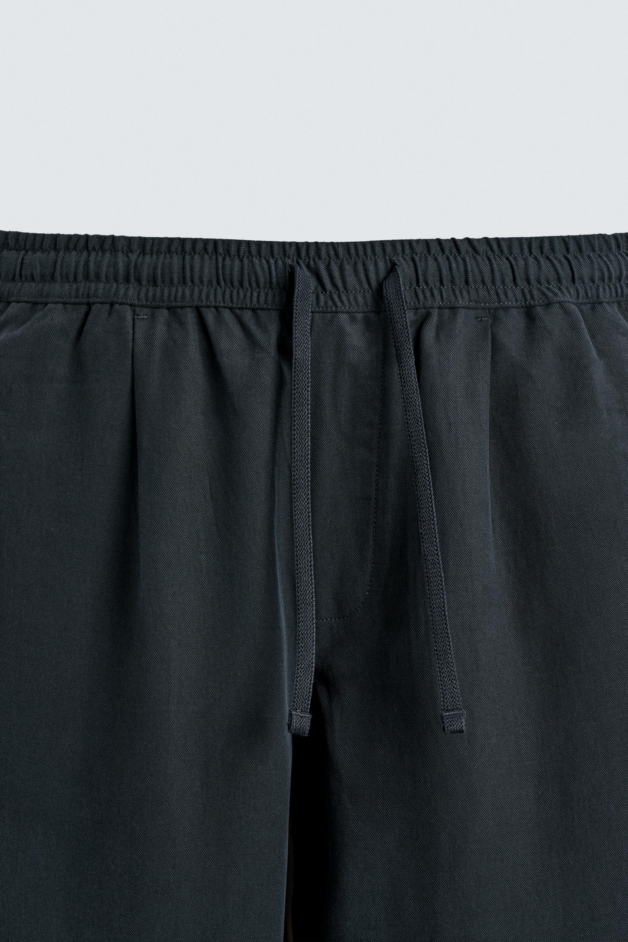 100% LYOCELL REGULAR FIT PANTS